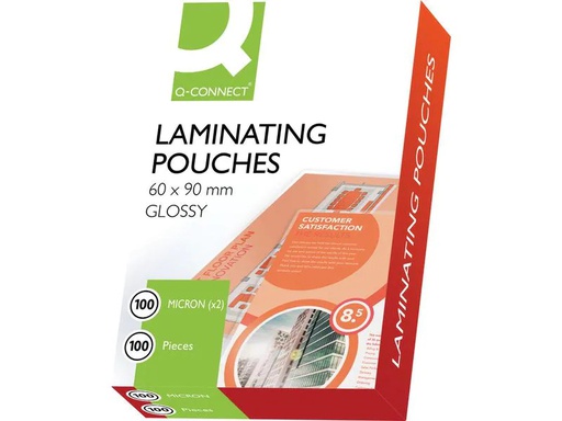 [90251399 1394165] CONNECT Laminierfolie 60 x 90 mm, 100 µm, 100 Stück, Glänzend