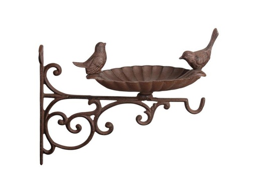 [90251431 1420034] Esschert Design Futterspender Wandfutterschale aus Gusseisen