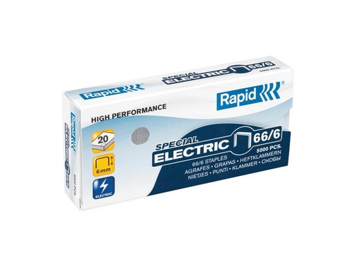 [90251484 1406102] Rapid Heftklammern Strong, 66/6, 5000 Stück
