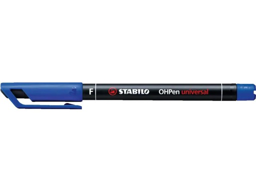 [90251501 1429501] STABILO Folienstift OHPen universal F permanent, Blau