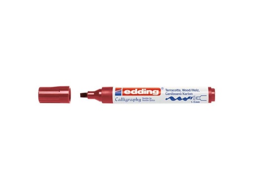 [90251541 1399246] edding Kalligraphiemarker 1455 Rot
