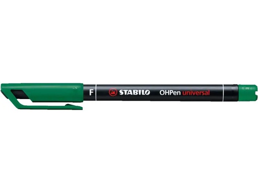 [90251548 1429500] STABILO Folienstift OHPen universal F Permanent, Grün