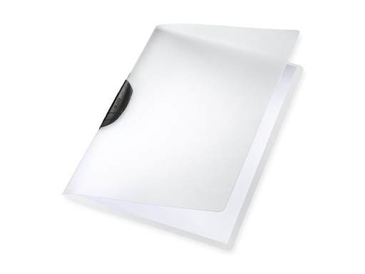 [90251559 1392449] Leitz Klemmhefter Color-Clip Schwarz/Semitransparent
