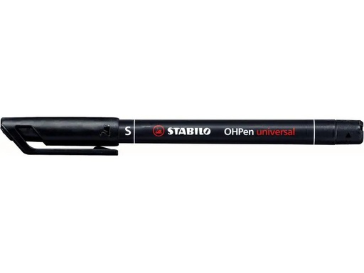 [90251561 1429510] STABILO Folienstift OHPen universal 0.4 mm Superfein, Schwarz