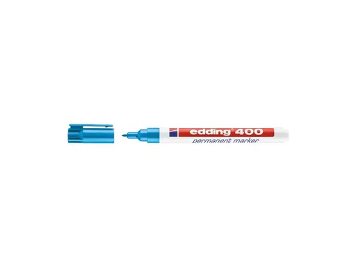 [90251578 1399300] edding Permanent-Marker 400 Hellblau