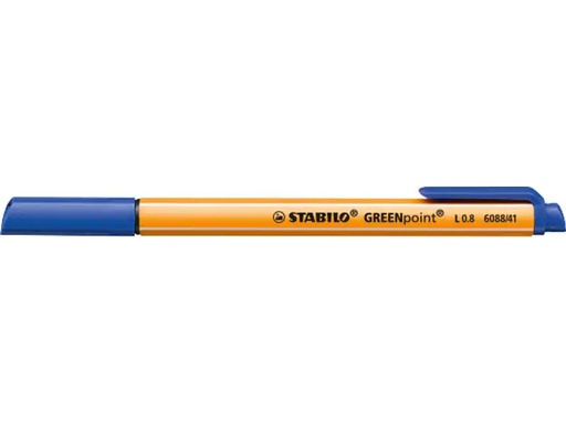 [90251597 1429490] STABILO GREENpoint 0.8 mm Blau