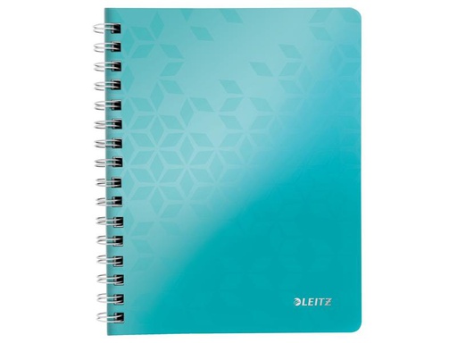 [90251683 1392490] Leitz Notizheft WOW College A5, Kariert, Türkis