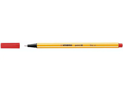 [90251731 1429523] STABILO Fineliner point 88 Rot