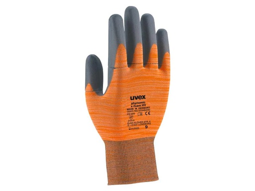[90251734 1390281] uvex Montagehandschuh Phynomic x-foam, 8, Grau/Orange, 1 Paar