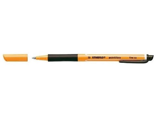 [90251774 1405229] STABILO Rollerball Visco Gel-Rollerball 0.5 mm, Schwarz