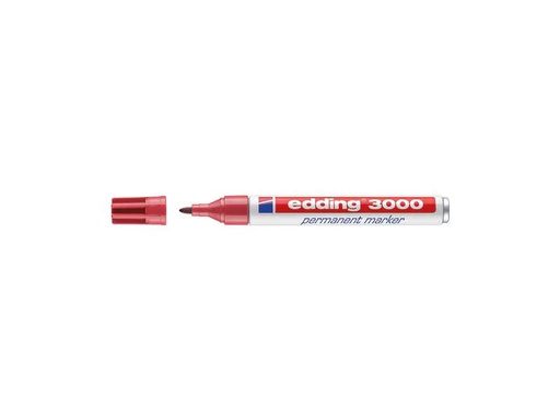 [90251787 1399271] edding Permanent-Marker 3000 Kaminrot