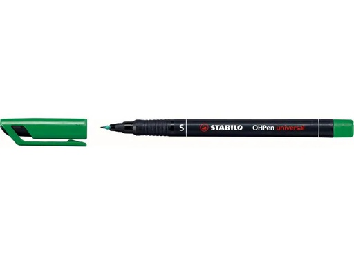 [90251814 1429507] STABILO Folienstift OHPen universal 0.4 mm Superfein, Grün