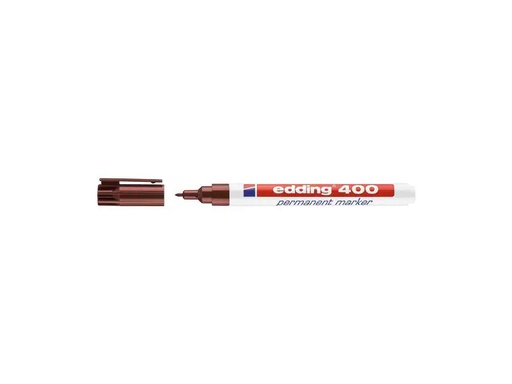 [90251853 1399360] edding Permanent-Marker 400 Braun