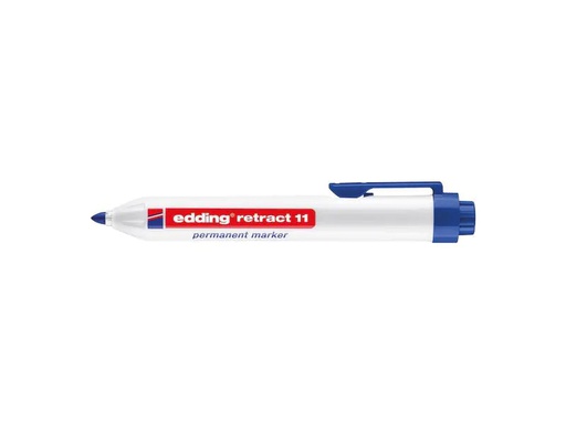 [90251861 1399219] edding Permanent-Marker Retract 11 Blau