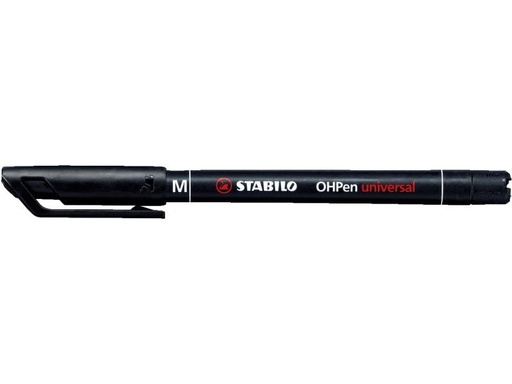 [90251869 1429506] STABILO Folienstift OHPen universal M Permanent, Schwarz