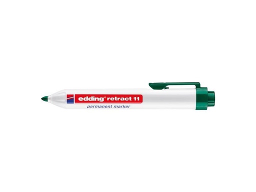 [90251894 1399220] edding Permanent-Marker Retract 11 Grün
