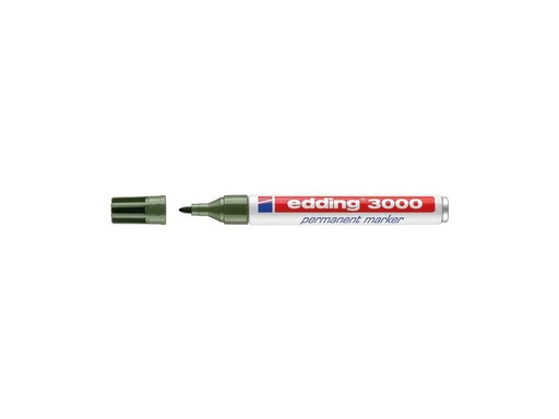 [90251900 1399269] edding Permanent-Marker 3000 Olivgrün