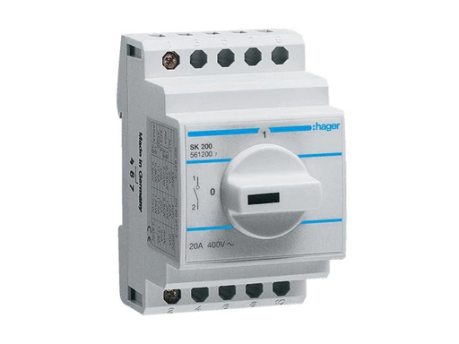 [90044072 889195] Hager Drehschalter SK200 1-polig