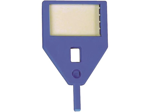 [90251946 1404346] Robert Rieffel Schlüsselanhänger Visu-Color 10 Stück, Blau