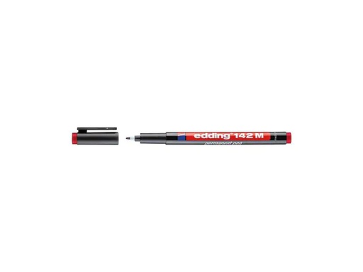 [90251975 1399243] edding Permanent-Marker OHP M, 1.0 mm, Rot