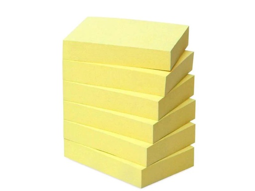 [90252001 1404011] Post-it Notizzettel Post-it Recycling 3.8 x 5.1 cm, 6 Blöcke