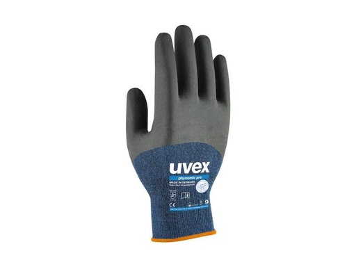 [90252006 1390275] uvex Montagehandschuh Phynomic Pro, 9, Blau/Grau, 1 Paar
