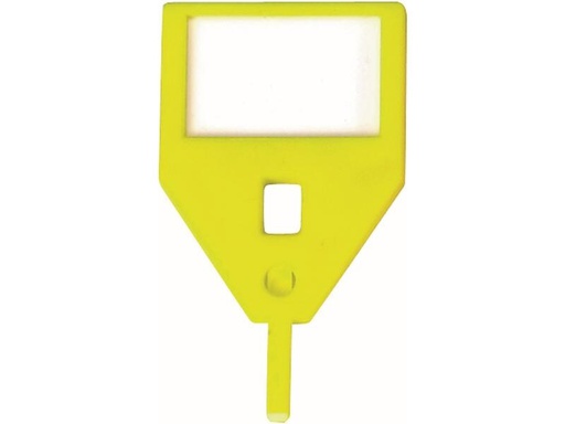 [90252023 1404347] Robert Rieffel Schlüsselanhänger Visu-Color 10 Stück, Gelb
