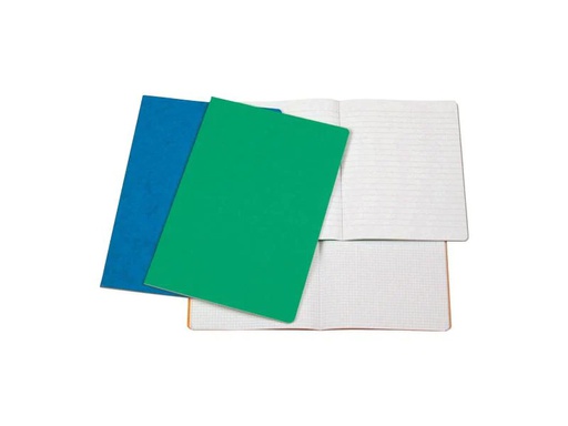 [90252028 1401893] Naturaline Notizheft Stab 4° 17.5 x 22 cm, Kariert, 72 Blätter