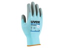 uvex Schnittschutzhandschuh Phynomic C3, 9, Blau/Grau, 1 Paar