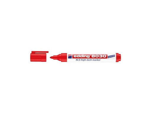 [90252057 1399336] edding Permanent-Marker NLS 8030 Rot