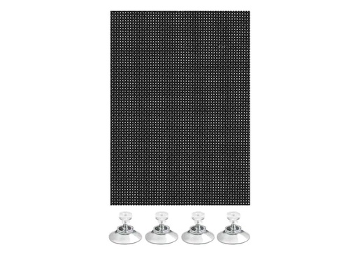 [90252089 1430114] Gardinia Sonnenschutz 100 cm x 150 cm, Schwarz