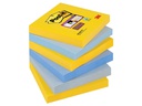 Post-it Notizzettel Post-it New York 6 Blöcke, 4-farbig, 76 x 76 mm