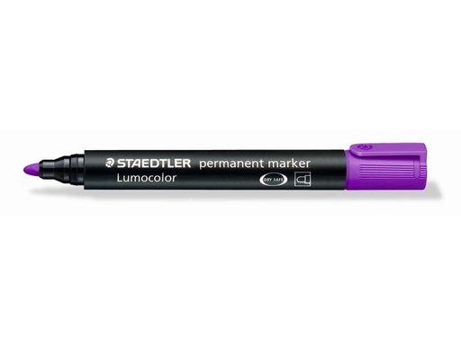 [90044095 914646] Staedtler Permanent-Marker Lumocolor 352 Violett, permanent
