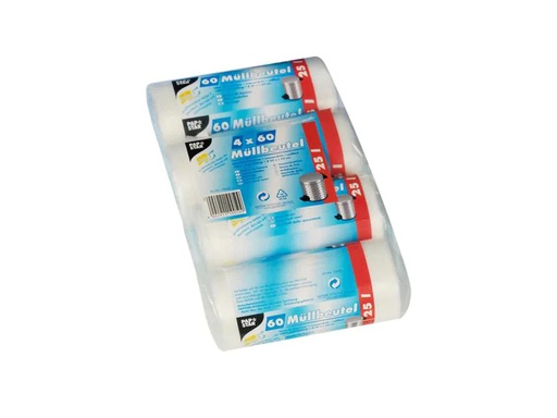 [90252189 1433586] Weita Müllbeutel Papstar 25 l, 240 Stück