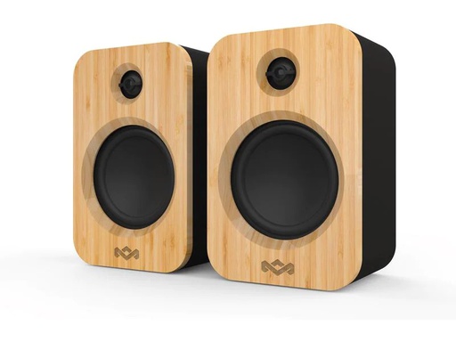 [90252219 1435216] House of Marley Regallautsprecher Paar Get Together Duo Schwarz