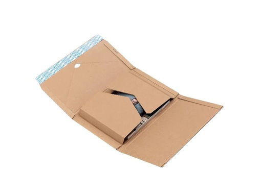 [90252240 1399877] Brieger Versandkarton Höhenvariabel 33 x 27 x 0 - 8 cm
