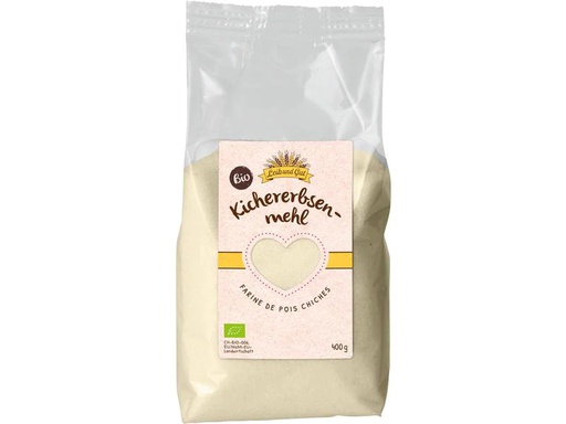 [90252318 1437204] Leib und Gut Bio Kichererbsenmehl 400 g