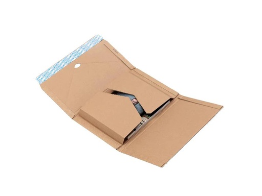 [90252405 1416753] Brieger Versandkarton Höhenvariabel 31.5 x 31.5 x 0 - 8 cm