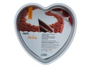 Decora Motiv-Backform Herz, Ø 15 cm, Silber