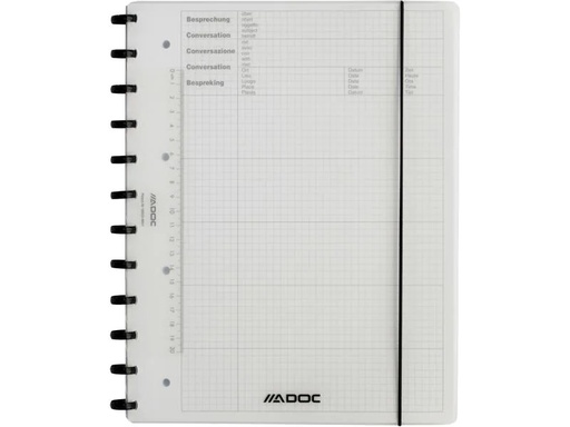 [90252775 1397900] Adoc Notizheft Meeting-Ex A4, kariert