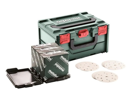 [90252838 1370077] Metabo Schleifblatt-Set Metaloc, Ø 150 mm, 150-teilig