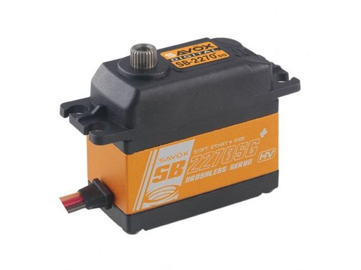 [90252847 1441917] Savöx Standard Servo SB-2270SG+ 45 kg, 0.11 s, Brushless