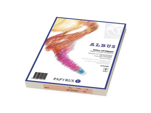 [90252874 1403463] Scaldia Zeichenpapier Albus A2, 140 g/m², 100 Blatt