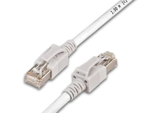 [90044181 293516] Wirewin Patchkabel RJ-45 - RJ-45, Cat 6A, S/FTP, 0.5 m, Weiss