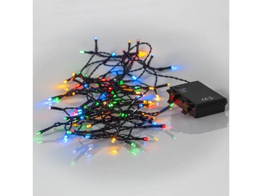 [90253456 1347357] Star Trading LED-Lichterkette Akku, 80 LED, 5.6 m, Outdoor