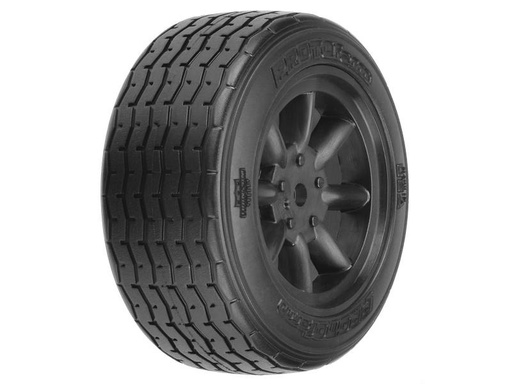 [90253458 1432193] Proline Kompletträder VTA Front, 26 mm, 1:10, Schwarz 2 Stück
