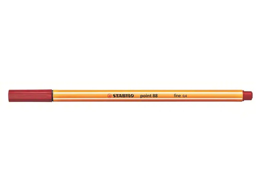 [90253470 1430938] STABILO Fineliner point 88 Dunkelrot