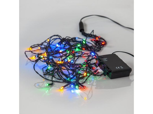 [90253485 1347358] Star Trading LED-Lichterkette Akku, 64 LED, 2.7 m, Outdoor