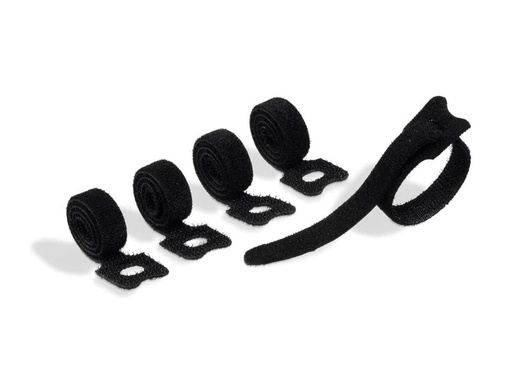 [90253584 1426966] DURABLE Klett-Kabelbinder Cavoline Grip Tie, Schwarz