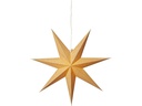 Star Trading Papierstern Cotton, Gold, Ø 60 cm
